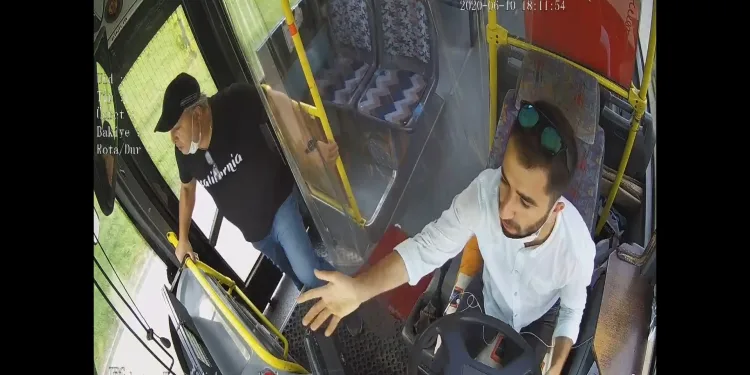 Bursa’da günün kahramanı bu şoför
