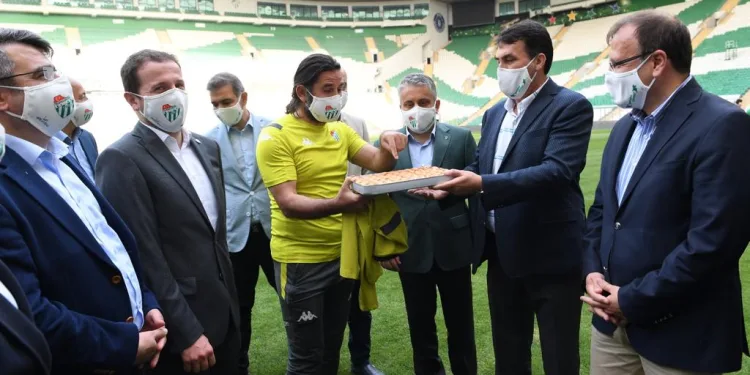Bursaspor’a moral ziyareti