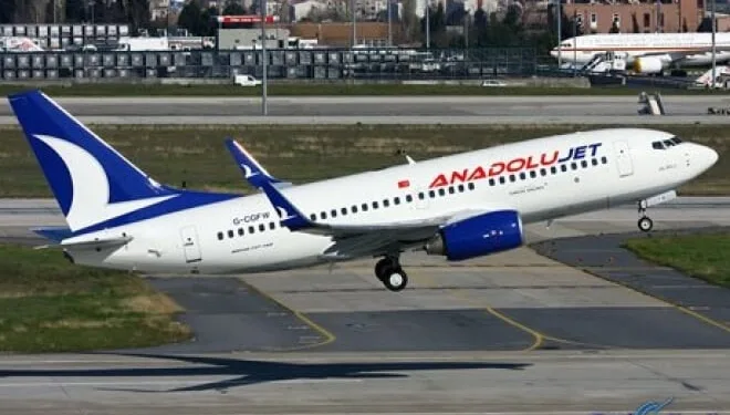 AnadoluJet yurt dışı uçuşlarını açıkladı