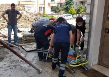 Bursa’da iş kazası! Az daha öldürüyordu…