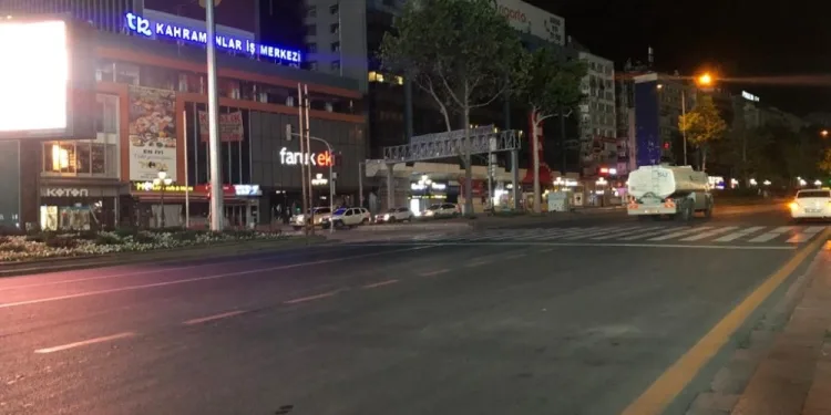 Başkentte Sokağa Çıkma Ve Seyahat Kısıtlaması Sona Erdi̇