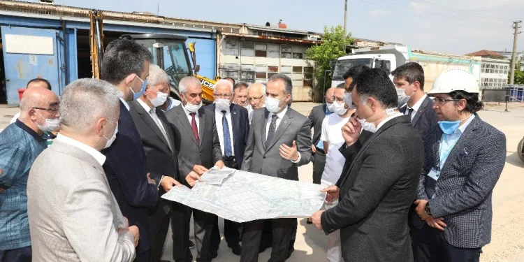 Beşevler sanayi̇ si̇tesi̇ni̇n altyapısı sil baştan