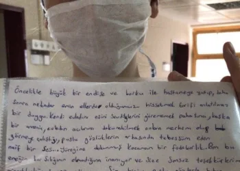 Çocuğu korona tedavisi gören annenin mektubu duygulandırdı