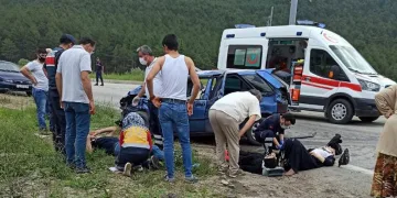 Bursa’da meydana gelen kaza yürekleri ağza getirdi