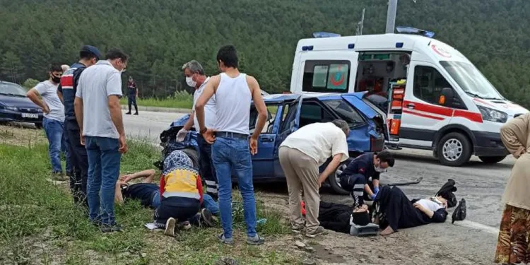 Bursa’da meydana gelen kaza yürekleri ağza getirdi