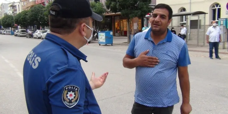 Bursa’da maske yasağı sonrası ilk ceza İnegöl’de kesildi