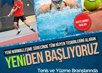 Büyükşehi̇r normalleşmeye yüzme ve teni̇sle başlıyor