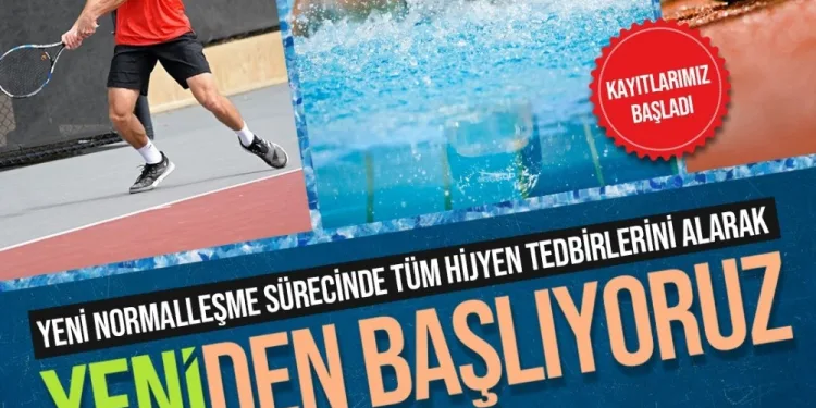 Büyükşehi̇r normalleşmeye yüzme ve teni̇sle başlıyor