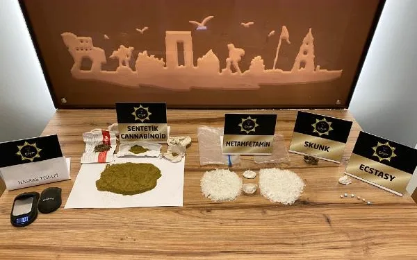 Çanakkale’de uyuşturucu ticaretine 2 gözaltı