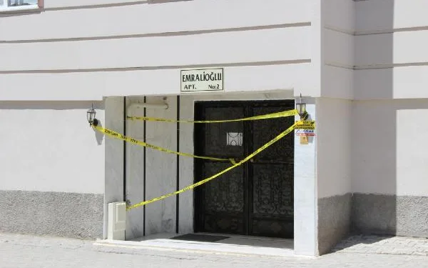 Çorum’da 6 katlı apartman karantinaya alındı!