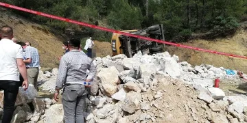 Bursa’da acı haber: İş makinesi devrildi, 1 işçi hayatını kaybetti
