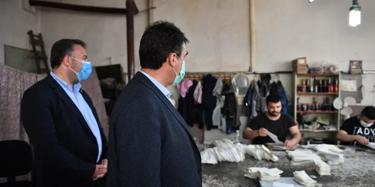 Başkan Dündar’dan pandemi̇ sonrası mahalle zi̇yareti