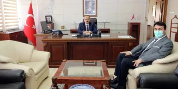 Dündar’dan Vali̇ Canbolat’a zi̇yaret