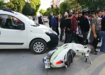 Bursa İnegöl’de kaza: 1 yaralı