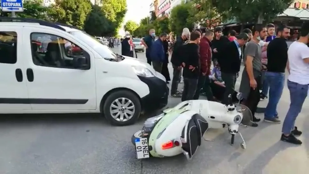 Bursa İnegöl’de kaza: 1 yaralı