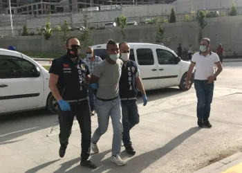 Halasını başından vuran kişi, mısır tarlasında yakalandı