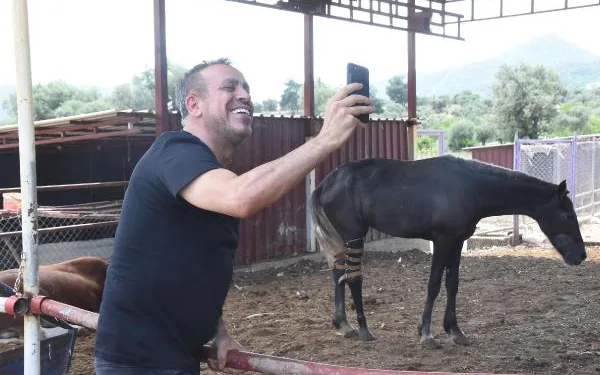 Haluk Levent, Ferdinand ve Duygu’yu ziyaret etti