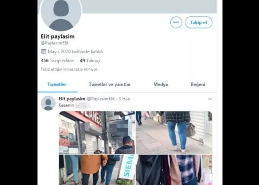 Gizlice kadınların fotoğrafını çekip, paylaştı… İlçeyi karıştı