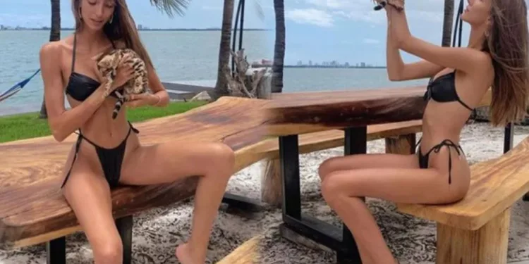 Miss Turkey güzelinin leopar sevgisi