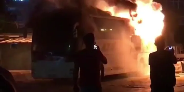 İzmir’de terminalde yanan otobüste önceki gün de yangın çıkmış
