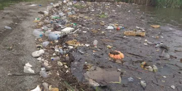 Bursa’da şiddetli yağış İznik Gölü’nü çöplüğe çevirdi
