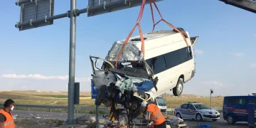 Konya’daki kazada ölenlerin cenazeleri memleketlerine gönderildi