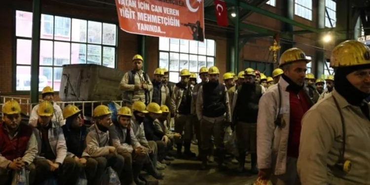 Zonguldak’ta 45 madenci̇ karanti̇naya alındı
