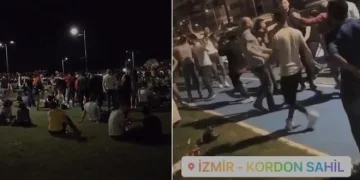 İzmir, Kordon’da halay çekenler polisi harekete geçirdi