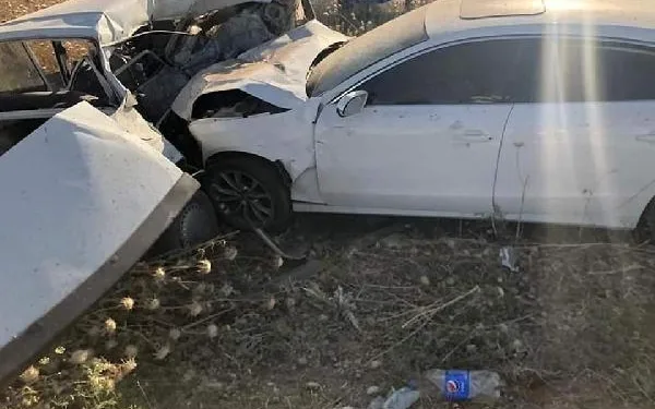 Otomobiller çarpıştı, 2 kardeş öldü