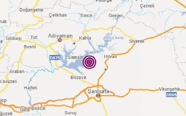 Şanlıurfa’da 4.1 büyüklüğünde deprem