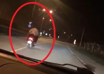 Sosyal medya için video çekiyordu, kazayı kaydetti