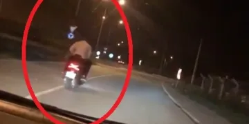 Sosyal medya için video çekiyordu, kazayı kaydetti
