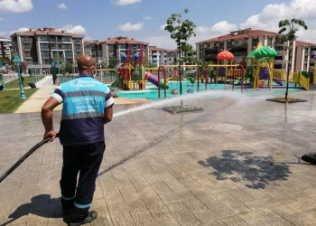 Süleymanpaşada Tüm Alanlar Dezenfekte Edi̇ldi̇