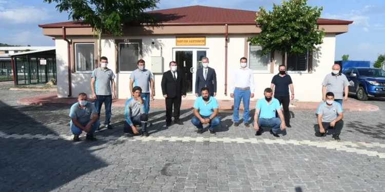 Başkan Taban personelle bir araya geldi