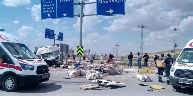 Konya’da 7 kişinin ölümünden sorumlu TIR şoförü tutuklandı