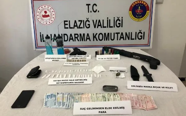 Uyuşturucu şüphelisi, tabanca ve pompalı tüfekle yakalandı