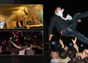 Asker uğurlamada yolu kapatan 5 kişiye para cezası
