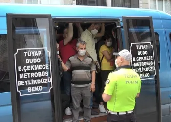 Bu şekilde yolcu taşımaya komik ceza…