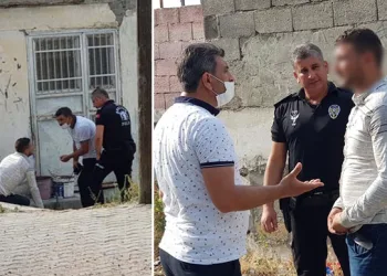 Engelli numarası yaparak dilendi polisin iknası sonucu yürüdü