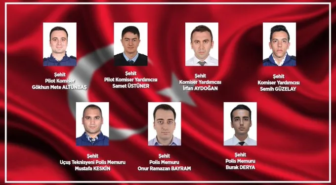 Emniyet Müdürlüğü, şehit polislerin isimlerini açıkladı