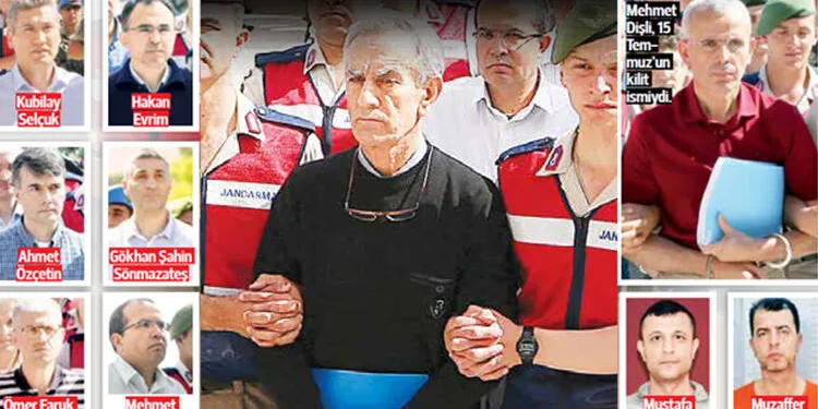 15 Temmuz Darbe Girişiminin 10 üst düzey ismi