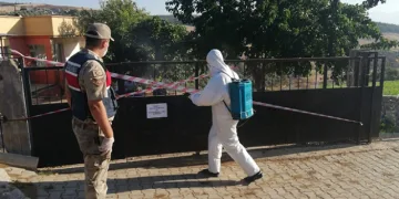 139 kişiye cenaze karantinası