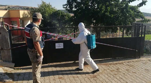 139 kişiye cenaze karantinası