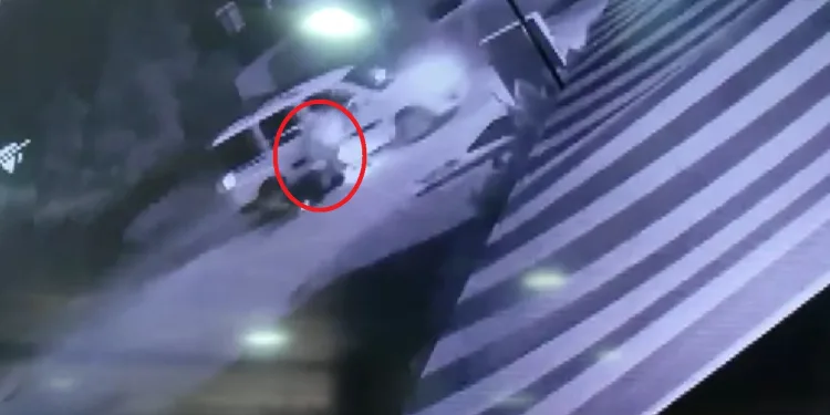Bursa’da 1’i ağır 2 kişinin yaralandığı kaza kamerada