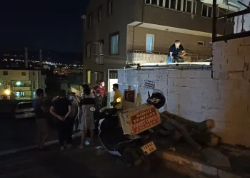 Bursalı kadın bahçede otururken vuruldu!