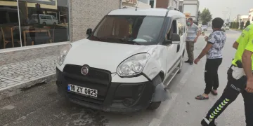 İnegöl’de kaza: 2’si çocuk 4 yaralı