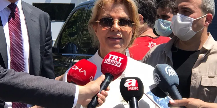 Tansu Çiller Ayasofya’nın açılışında gazetecilerin sorularını yanıtladı