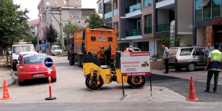 Osmangazi’nin yollarında bakım onarım çalışması