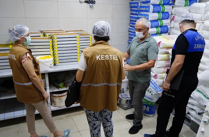 Kestel’de gıda denetimleri yoğunlaştı