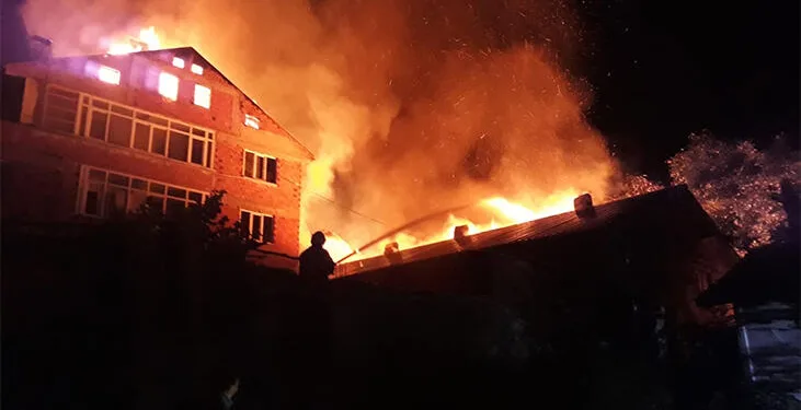 Avusturya’da yangın! Bir Türk öldü
